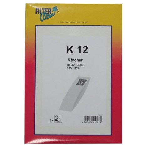 SACHET DE SACS KARCHER X 3 POUR PIECES ASPIRATEUR NETTOYEUR PETIT ELECTROMENAGER - 000779K