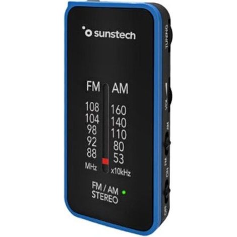 Radio portable sunstech rpc6bl/ bleu