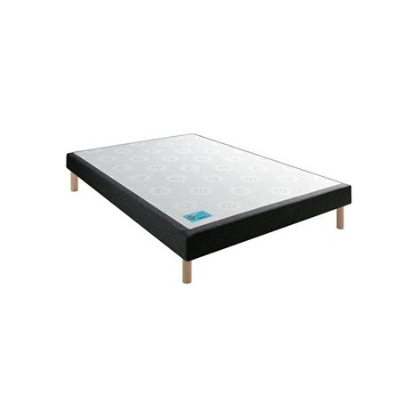 Sommier Merinos STYLO Velours Nuit 140x190