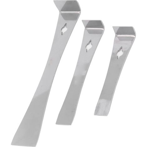 Outil de levier multifonctionnel portable en acier inoxydable, arrache-clous plat, pour l'apiculture (lot de 3) (1/5)