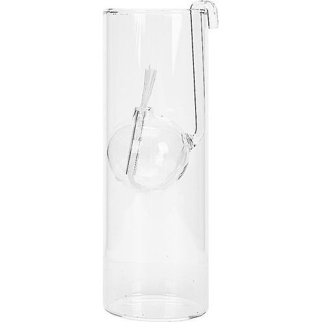 1 bougeoir cylindrique en verre (1/3)