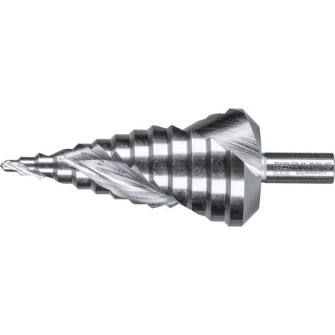 PFERD TOOLS Stufenbohrer HSS 13 Bohrstufen Ø 4-39 mm 3-Flächenschaft-Ø 10mm (1/4)