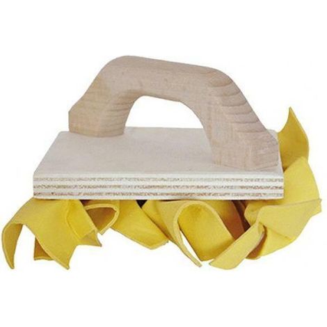 TAMPONE DECORATIVO T15 ITR - BASE LEGNO QUADRA CM 15X15 - 1 pezzo (1/4)