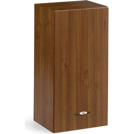 Pensile cucina con anta 30x32x72H colore noce antico (1/2)