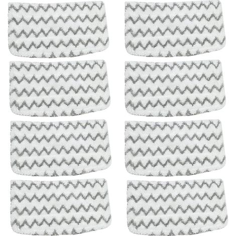 8 Packs de tampons de Remplacement en Microfibre pour Balai à Vapeur Shark S1001C S1000 S1000A S1000C S1000WM (1/3)