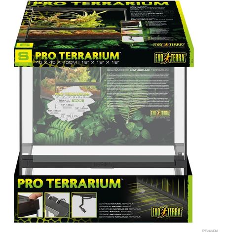 Pro Terrarium de Cristal Exo Terra Pequeño 45x45cm