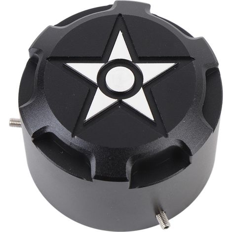 Couvercle d'écrou d'essieu robuste en aluminium noir, capuchons de roue arrière de remplacement pour Polaris Slingshot 2015 à 2024 (1/5)