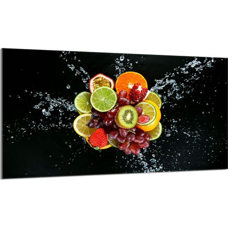 Protector de cristal para estufa 90x52 Fruta (1/5)