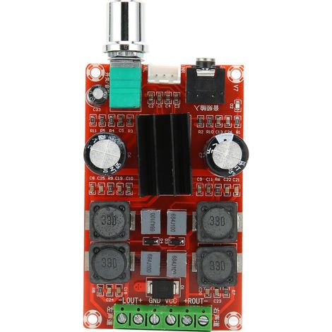 Module Amplificateur Audio - TPA3116D2 - Stéréo 2 Canaux 2x50W - Alimentation DC 5-24V - Pour Projets Audio DIY (1/5)