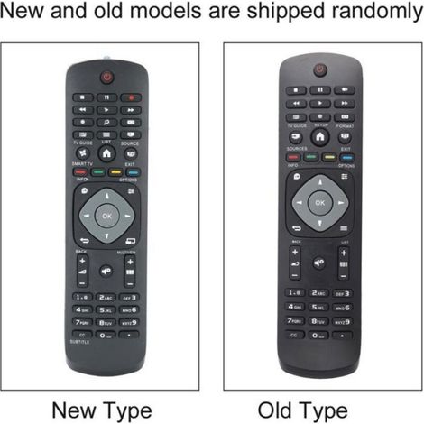 Télécommande Remplacement de la télécommande Universelle pour Philips TV LCD LED (1/4)