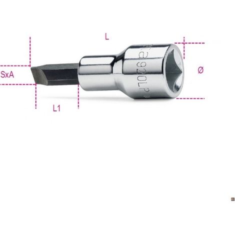 BETA 920LP/1X7 CHIAVE A BUSSOLA A GIRAVITE PER VITI CON INTAGLIO ATTACCO 1/2