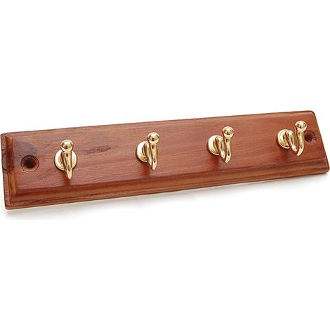 APPENDIABITI HOLZ 4 POSTI 235X50 MM NOCE ORO- DIESSE- 5,0 pz