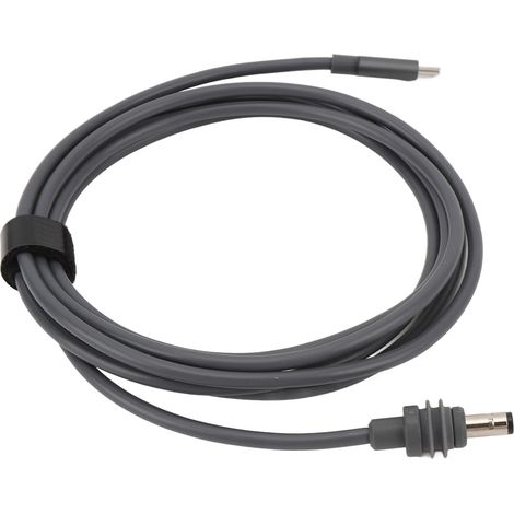 Câble d'alimentation USB-C vers DC 20AWG cuivre pur IP68 étanche prêt à l'emploi pour mini antenne parabolique 2 m / 6,6 pi (1/5)