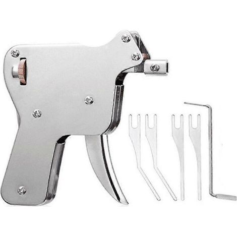 Reparaturset für Türöffner mit Aufprallmechanismus, Edelstahlschlüssel, Schlosserwerkzeug zur Reparatur von Vorhängeschlössern. (1/5)