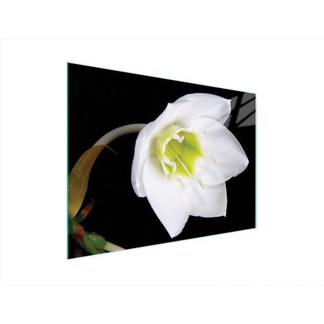 Glasschneidebrett 40x30 Orchidee