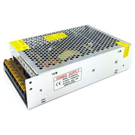 Adaptador de atenuador con transformador de alta potencia, fuente de alimentación conmutada, controlador AC 110V/220V DC 12V 10A 120W para tiras LED