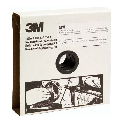Rouleaux d'atelier 314D-62874 (rouleau de 25m) - 3M