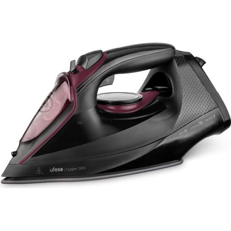 Fer à Vapeur Cooper, Puissance 2800W, Coup de Vapeur 200g, Vapeur Continue 40g/min, Semelle Céramique, Système Anticalcaire 3 en 1, Antigoutte, Repassage Vertical et à Sec (1/5)