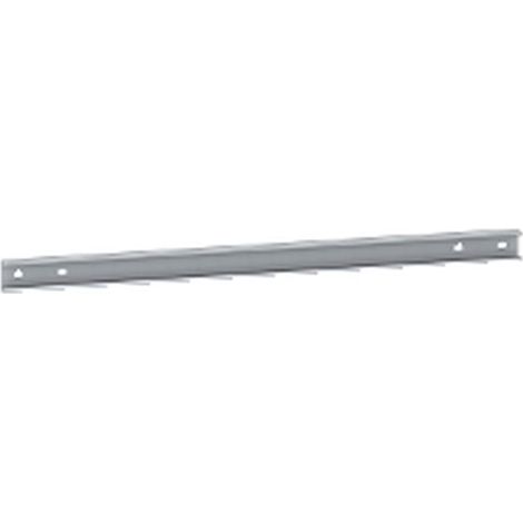 Carril doble 2m SCHNEIDER 1 mm de grosor, ideal para instalaciones eléctricas.