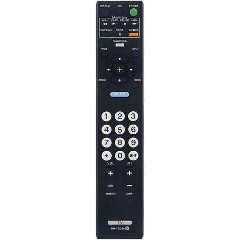 Télécommande de remplacement RM-YD028 pour téléviseurs LED Sony KDL-32L5000, KDL-22L5000, KDL-26L5000, KDL-37L5000, KDL-40SL150 et KDL-55V5100 (1/5)