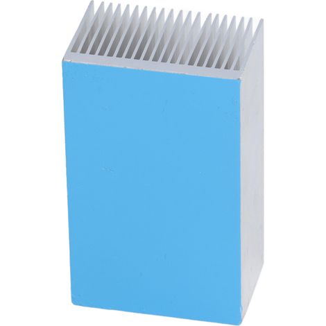 2 dissipateurs thermiques en aluminium extrusion, dissipation rapide de la chaleur, antioxydant, radiateur électronique pratique pour remplacement avec adhésif (1/5)