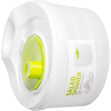 Essoreuse à salade multifonctionnelle en plastique pour salade, légumes et fruits, idéale pour la cuisine. (1/5)