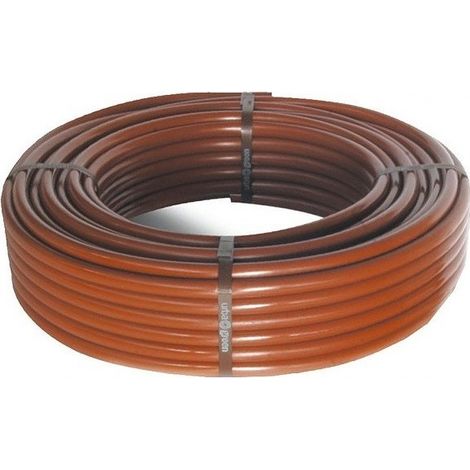 TUBO 16MM GOCCIOLATORI OGNI 33 CENTIMETRI 100 MT MARRONE 16863327 (1/2)