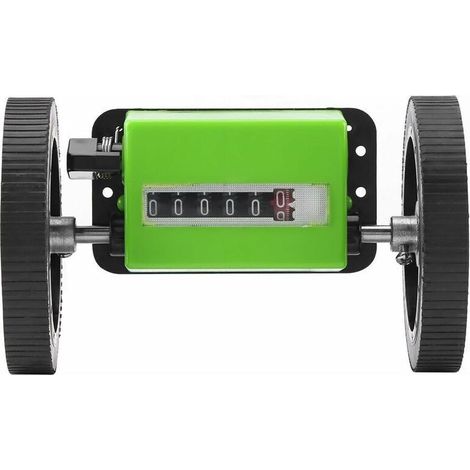 Compteur de mètres - 1pc Longueur mécanique Compteur de compteurs Roue à rouleaux Vert