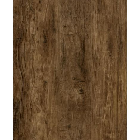 Papier Peint Adhesif Mural, Vinyle adhésif, Film décoratif 30cm X 200cm, Marron Effet Bois, Vinyle Autocollant ImperméAble Pour Meubles, Murs, Armoires et Cuisines (1/5)