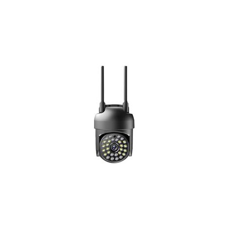 Telecamera IP WiFi da 5 MP, telecamera PTZ wireless 5G per esterni, telecamera di sicurezza con tracciamento AI, videosorveglianza 1080p, mini telecamera con audio bidirezionale (1080p, scheda da 64 G