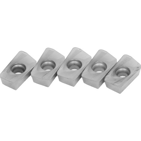 10 plaquettes de tournage indexables en carbure revêtu, type clip pour machine à usiner (APMT1135PDER-MO2) (1/5)