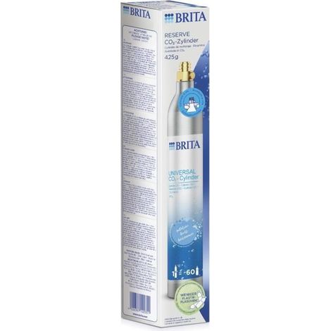 Cylindre CO2 de réserve BRITA pour machines a eau pétillante (1/4)