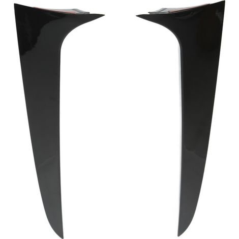 Eosnow Paar Heckscheiben-Seitenspoilerflügel links rechts glänzend schwarz Ersatz für X3 F25 2011–2017