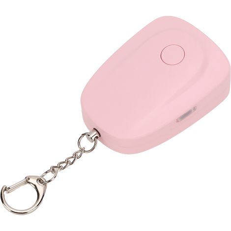 Alarme porte-clés stroboscopique 130 dB rechargeable pour l'autodéfense avec lumière LED clignotante de 3 W pour femmes, enfants, personnes âgées et joggeurs (1/5)