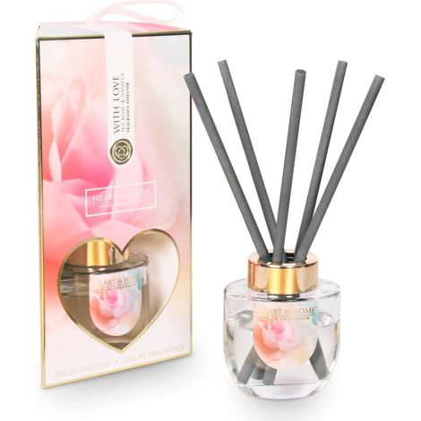 Diffuseur à bâtons Avec Amour Heart and Home en boîte cadeau (1/3)