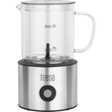 Montalatte elettrico Teesa AROMA F60 con frusta e riscaldatore, 600W (1/3)