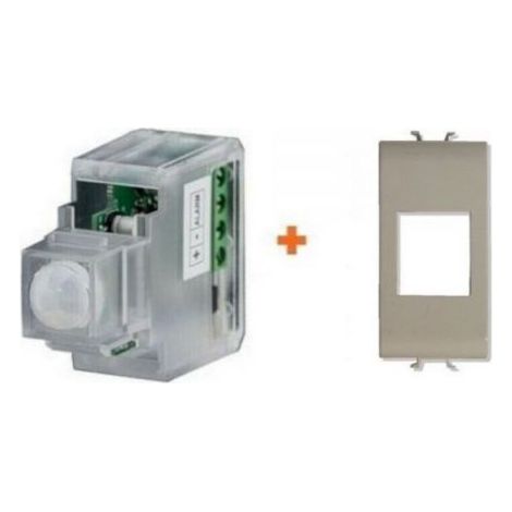 CSI Keystone sensore infrarossi 12V incasso filare compatibile Vimar Eikon bianco