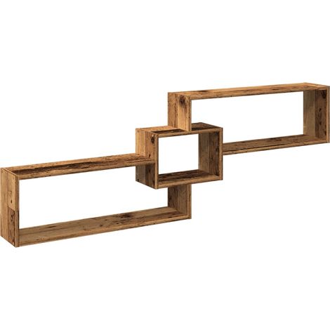 Maison Exclusive - Mobile a Parete 158x18x53 cm Legno Antico in Legno Multistrato