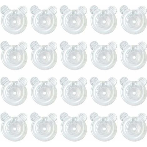 20 Bettbezugclips, Bettbezugclips zum Fixieren der Bettdecke, Bettbezug-Donuts, Bettbezugbefestigungen (1/5)