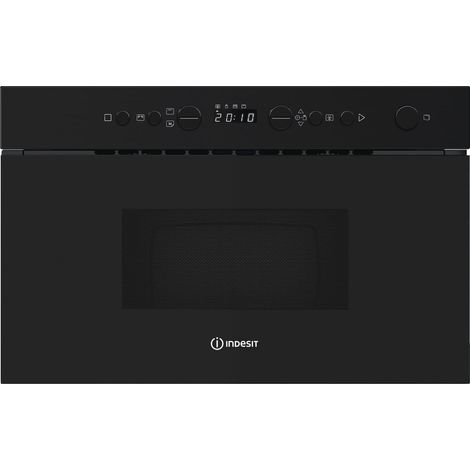 Indesit Microonde da incasso IM K12 B - IM K12 B. Posizionamento dell'apparecchio: Da incasso, Tipo di prodotto: Microonde con grill, Capacità interna: 22 L, Potenza Microonde: 750 W, Disp... - IMK12B (1/5)