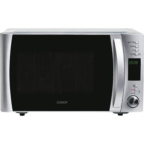 Candy CookinAPP CMXG 25DCS Forno a Microonde con Grill, 900 W, 25 Litri, 13 Programmi Automatici, App hOn, Blocco Sicurezza, 51,3x42,9x30,7 cm, Inox (1/10)