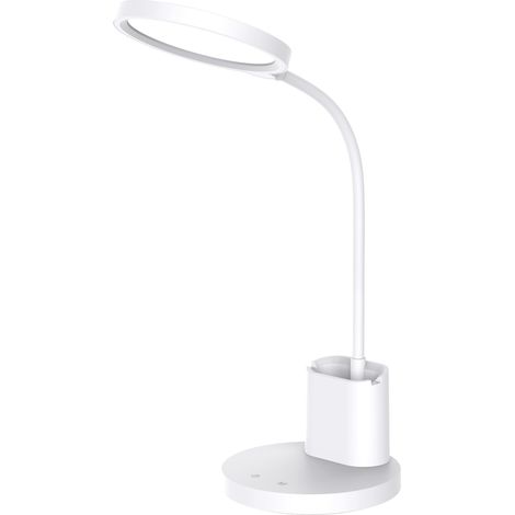 SCUOLA LED-Schreibtischlampe Weiß MILAGRO ML1016
