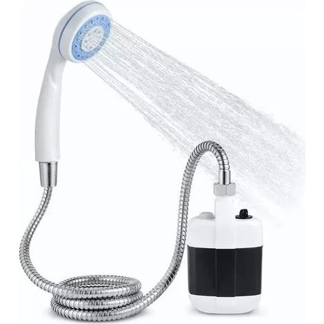 Tragbare, batteriebetriebene elektrische Camping-Duschpumpe für den Outdoor-Einsatz aus ABS-Material (1/5)