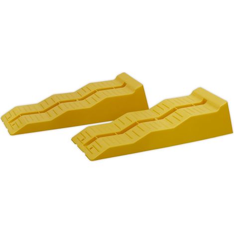 Sealey Levelling Ramps - 3-Stage 2.5 Tonne Capacity per Ramp 5 Tonne Capacity per Pair WL301 (1/3)