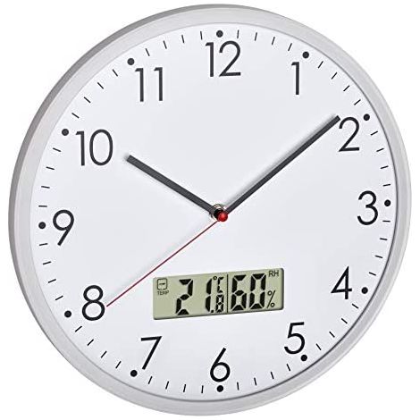 TFA-Dostmann 60.3048.02 reloj de mesa o pared Reloj digital Alrededor Blanco