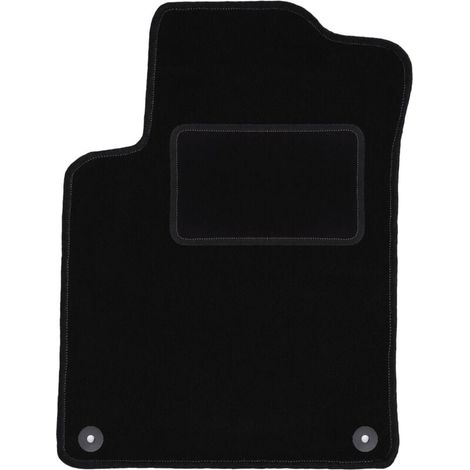 Tappetino in velluto lato guidatore per: Citroen C3 II hatchback (2009-2016) nero (1/5)