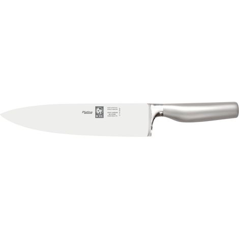 Coltello chef forgiato professionale Icel Absolute Steel Platina cm 20 (1/2)