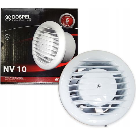 Ventilateur de plafond NV10 - Blanc - Silencieux - Haute qualité - Économe en énergie