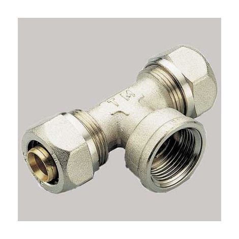 RACCORDO A TEE FEMMINA  32 x 1 x 32     TIEMME