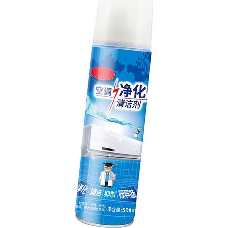 Nettoyant Climatiseur 500ml Multi-Usage pour Maison et Auto, Sans Dépose, Doux pour Voiture, Édition Chinoise (1/5)